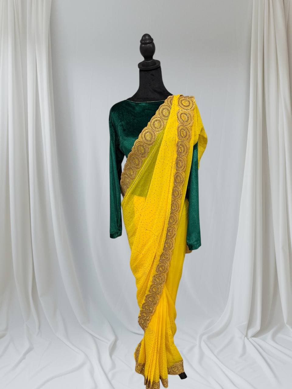 Yellow Saree