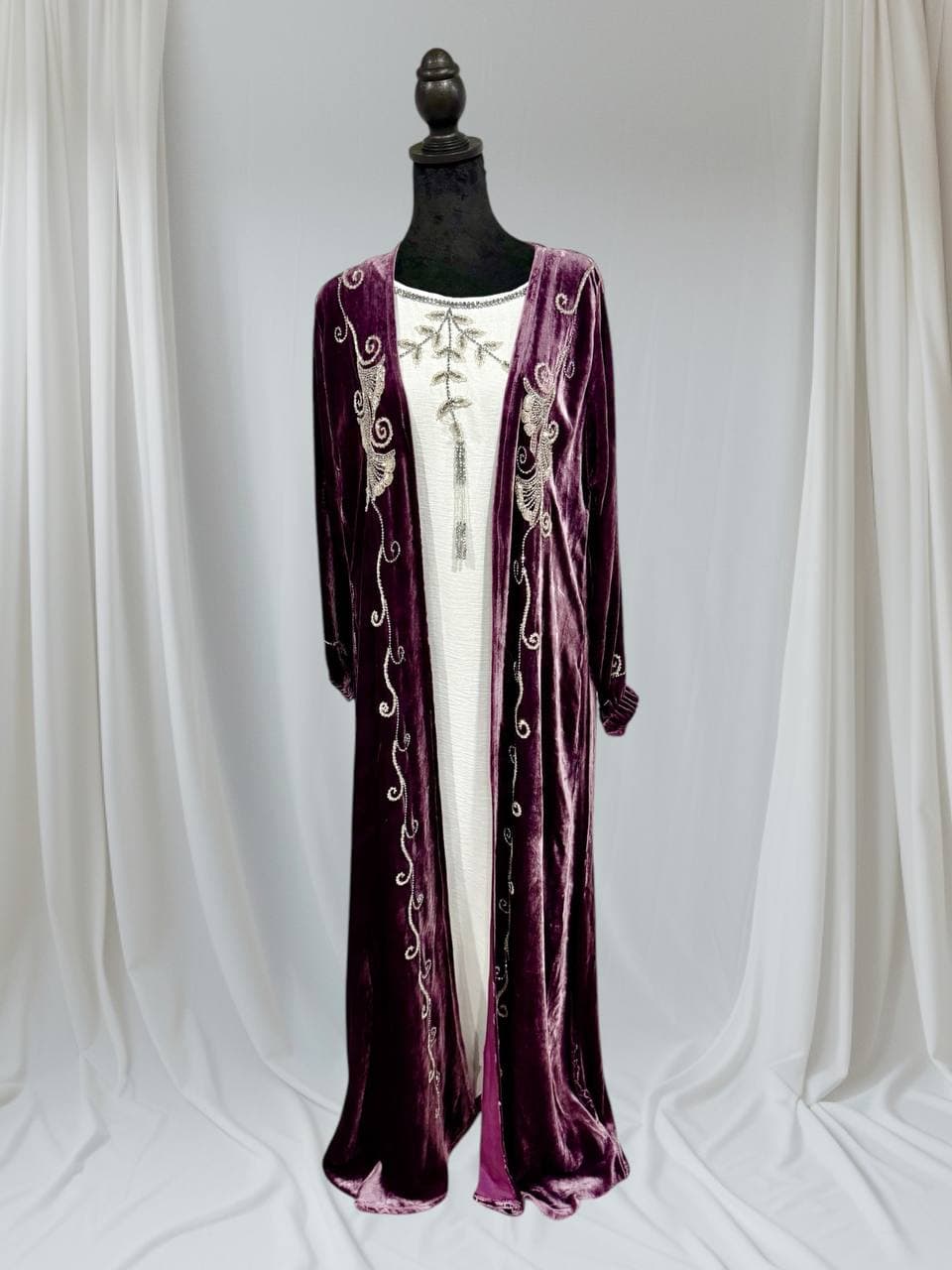 Velvet 2 Piece Dark Purple